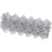 vidaXL Kettinglinkheining 10 x 0,4 m Gegalvaniseerd staal Zilver