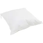 vidaXL Deken Set met kussen 2 st Wit Microvezel
