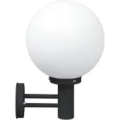 vidaXL Buitenwandlamp Zwart 28 x 25 x 38 cm RVS en plastic