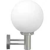 vidaXL Buitenwandlamp Zilver 28 x 25 x 38 cm RVS en plastic