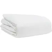 vidaXL Deken Set met kussen 3 pcs Wit Donsveer