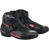 Alpinestars SMX-1 R V2, korte laarzen ,zwart/rood ,44 EU
