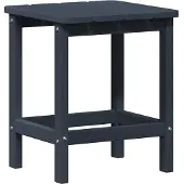 vidaXL Bijzettafel Marineblauw 38 x 38 x 46 cm Polyetheen