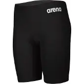 Arena Zwembroek Boys Team Swim Jammer Solid Black White-6 - 7 jaar