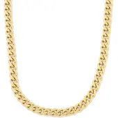 Lucleon 10 mm Goudkleurige Schakel Ketting