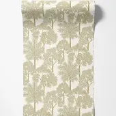 Dutch Wallcoverings - Arcadia- Palm Forest beige - A71301