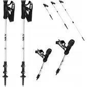 NILS TK8602 Trekkingstokken Wit - Verstelbaar & Aerodynamisch