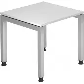 Hjh OFFICE PRO JAVA 8 S - Wit 80 x 80 Tafelhoogte I In hoogte verstelbaar