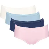 Sloggi Slip enziaan / pastelblauw / rosé / wit