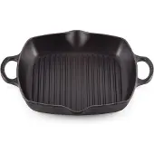 Le Creuset Signature Hoge Grillplaat met handvaten Mat Zwart 30cm