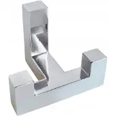 GTV Dubbele Wandhaak Chroom - Stijlvol meubelaccessoire