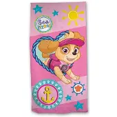 Paw Patrol Skye handdoek 70 x 140 cm - katoen