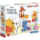 Clementoni Puzzel 4-in-1 Winnie de Poeh 20820 - Leeftijd 2+
