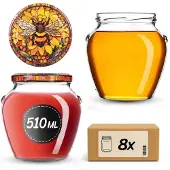 Kadax Amphorapot 82 mm 510 ml + deksel 82 mm ZY0000
