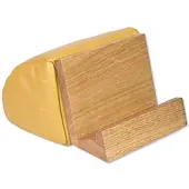 Dutchdeluxes Kookboekstandaard Book & Tablet Oak Yellow Ochre