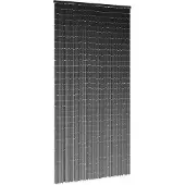 vidaXL Insectengordijn 90x220 cm bamboe donkergrijs