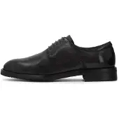 Kazar Black leather basic shoes