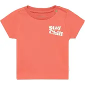 Noppies Shirt oranje / wit