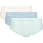Sloggi Slip ' Originals Basic ' turquoise / lichtblauw / grijs gemêleerd