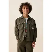 Sissy-Boy Donkergroen jack met embroidery | Maat: 110-116