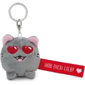 Nici Sleutelhanger kat "Love you!" rood 5cm