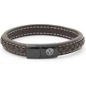 Lucleon Bruine Leren Retro Armband
