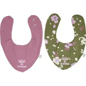 Hummel Hmlbumble Bib, 2-pack - heather rose, maat: -
