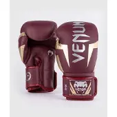 Venum Elite (Kick)Bokshandschoenen Burgundy Gold - 12 oz