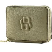 BOSS portemonnee Anett New SM Ziparound Wallet Light Beige