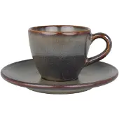 Bonna Espresso kopjes & schotel gloire porselein set van 6