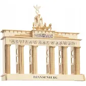 Sea-Land 3D Houten Puzzel Brandenburgse Poort - 39 Delen