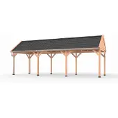 Westwood Douglas overkapping zadeldak, 900 x 300, Ruiter Basic
