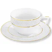 Wilmax England Koffieset 90 ml Wit Porselein