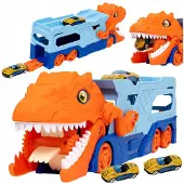 Dino Vrachtwagen met Geluid & Licht - Speelgoed Auto's Poederen & Afschieten