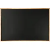 123inkt krijtbord met houten frame magnetisch (60 x 90 cm)