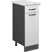 Vicco R-Line Keukenonderkast – 30 cm WB Marmer Wit Landhuis