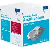 Villeroy & Boch Omnia Architectura - Hangend toilet met toiletzitting Combi-Pack, 370 mm x 530 mm, wit - Combi-Pack, met Ceramicplus 5684H1R1