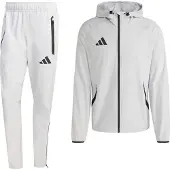 Adidas Tiro Travel Windbreaker Trainingspak Grijs Zwart