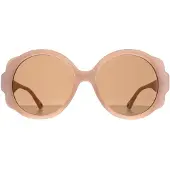Chloé Round dames matte naakt bruin ch0120s