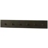 Hoyz kapstok terra 6 haken drift brown