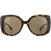 Versace Zonnebril Ve4387 108/73 Havana Donker Bruin