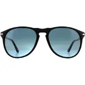 Persol Zonnebril 9649 95/Q8 Zwart Blauw Verloop