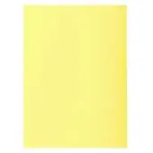 Exacompta Super Dossiermap A4 Geel Karton 60 g/m² 1000 Stuks