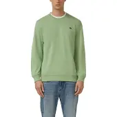 s.Oliver Sweatshirt kiwi / zwart