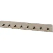 Hoyz kapstok travino 8 haken keramiek travertin