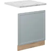 Vicco Fame-Line Frontpaneel – 60 cm, WB Marmer Licht blauw-grijs