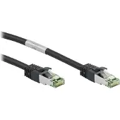Wentronic Premium S/FTP CAT8.1 40 Gigabit netwerkkabel / zwart - LSZH - 7,5 meter