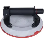 Rubi zuignap met pomp, diameter 200 mm, grijs rubber