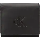 Calvin Klein Portemonnee 'BOLD' zwart