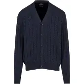 FYNCH-HATTON Gebreid vest navy